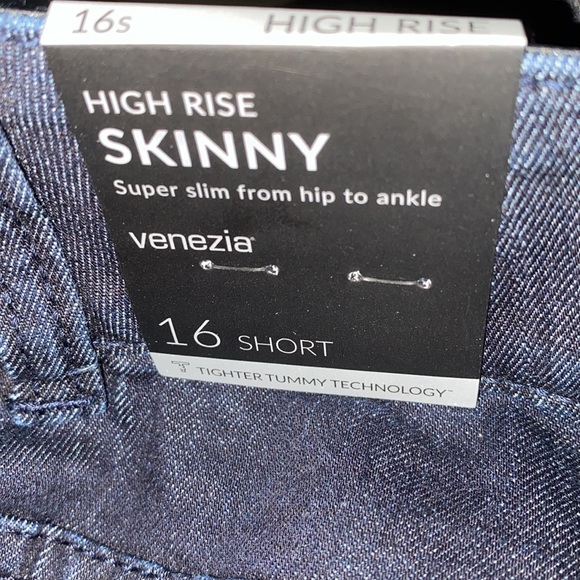 NEW Lane Bryant Venezia high rise skinny jeans size 16/18 - Picture 7 of 14